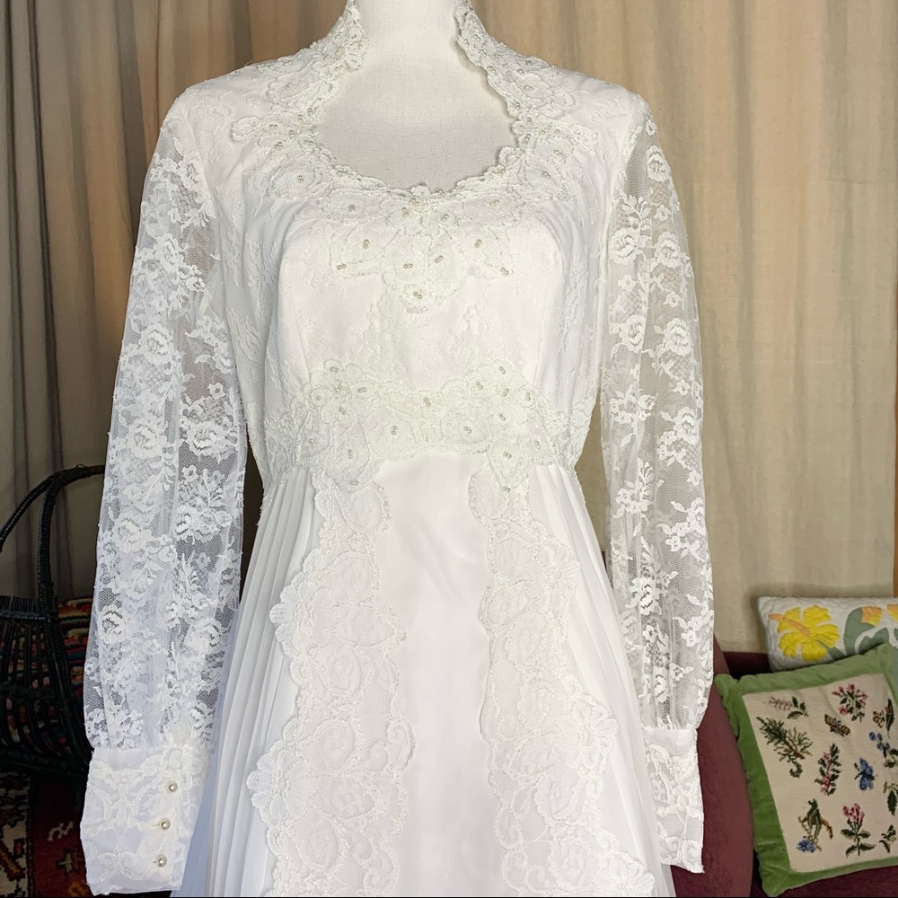 70s Wedding Gown